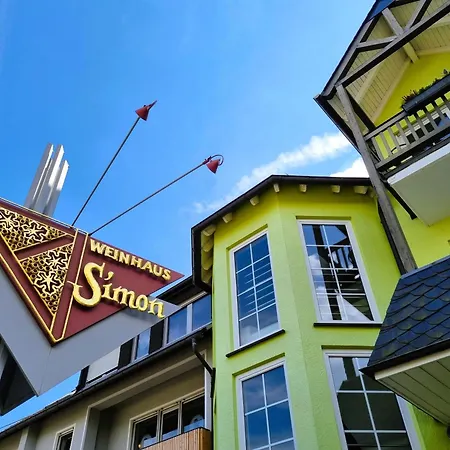 Moselhotel Weinhaus Simon 'sauna'restaurant'eladesaeule Отель Винтрих