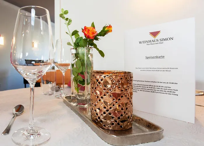 Hotel Moselhotel Weinhaus Simon 'sauna'restaurant'eladesaeule 3*